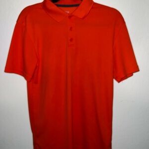Men's Orange Polo Shirt
